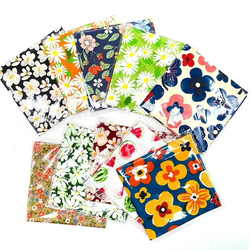 Floral Bandana Triangle Scarf for Dogs New Spring Summer Pet Apparel Accessory with Printed Flowers for Winter Fall Seasons
