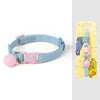 Adjustable Modern Simple Dog & Cat Collar-Soft Polyester with Ribbons Safety Buckle Bell Colorful Elastic 7 Colors Available