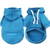 High-quality Eco-Friendly Polyester Colorful Winter/Spring Comfortable Pocket Zipper Sports Pet Hoodie XS-5XL Small/Large Dogs