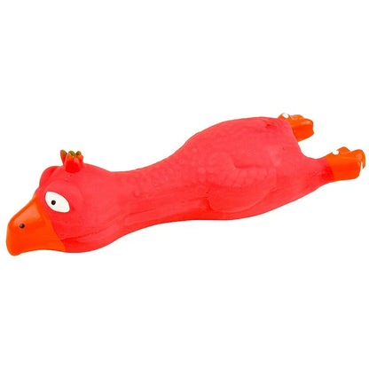 High Quality Durable Eco-Friendly Latex Squeaky Animal Shape Chew Toys for Dogs & Cats-Cartoon Funny Style Daily Use