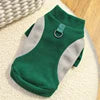 Wholesale 10 Colors Leisure Fashionable Comfortable Polyester Pet Fleece Jacket Sweater Cute Cat Clothes Harness Ring Big Dogs