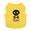 Wholesale Cool Killer Summer Pet Dog Clothes Shirt Modern XL and XS Cotton Coat with Print Pattern for Spring Season