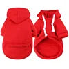 High-quality Eco-Friendly Polyester Colorful Winter/Spring Comfortable Pocket Zipper Sports Pet Hoodie XS-5XL Small/Large Dogs