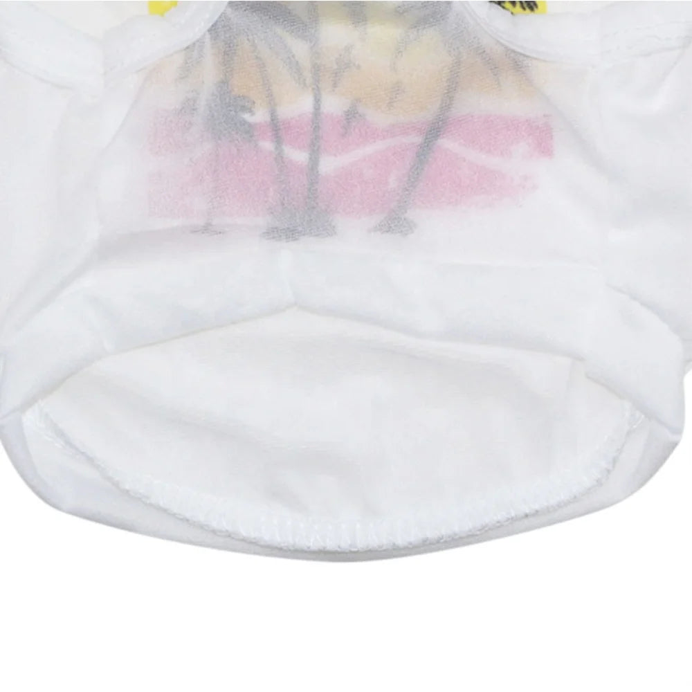 Modern Breathable Summer Polyester Pet Shirt Eco-Friendly Sustainable Factory Price Hawaii Printing Cheap Blank Dog Clothes for