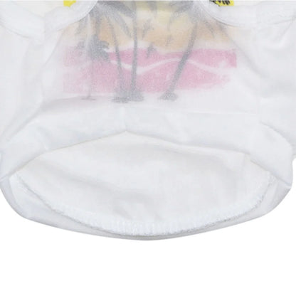 Modern Breathable Summer Polyester Pet Shirt Eco-Friendly Sustainable Factory Price Hawaii Printing Cheap Blank Dog Clothes for