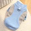 Wholesale 10 Colors Leisure Fashionable Comfortable Polyester Pet Fleece Jacket Sweater Cute Cat Clothes Harness Ring Big Dogs
