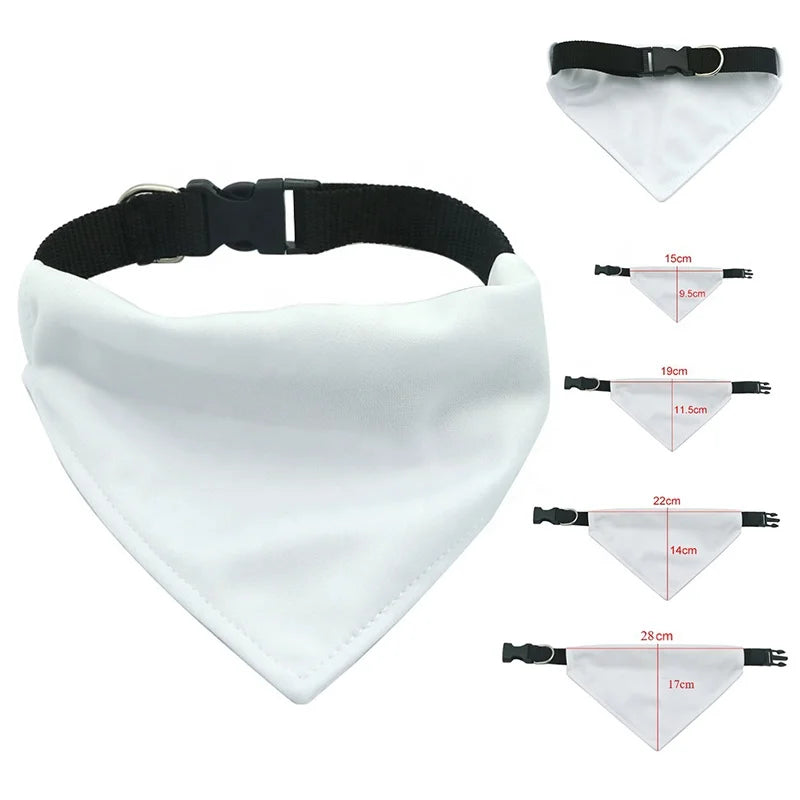 High Quality GorisPet Custom Triangle Polyester Dog Collar Pet Scarf Bandana Blanks Sublimation Summer/Winter/Spring Animal