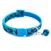 Camouflage Print Tactical Dog Cat Collar-Colorful Nylon Safety Buckle Bell Adjustable Training Ribbons 12 Colors Available All