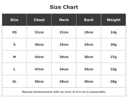 Classic Stars Plaid Leopard Print Pet Summer Tank Top Breathable Soft Cotton Pet Clothes for Cats and Dogs Sleeveless
