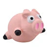 Eco-Friendly Cartoon Cute Pig Shaped Latex Waterproof Dog Chew Toy with Squeaker