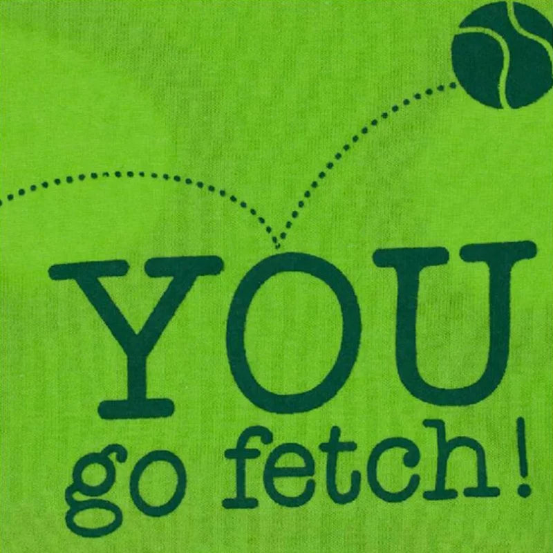 You Go Fetch Cotton Sport Jersey for Small Dogs XS and XL Sizes Print Pattern Summer Spring Apparel Accessory