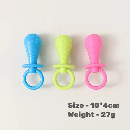 Hot Sale Eco-Friendly TPR Dog Chew Toys Set-Durable Teeth Cleaning Cartoon Molar Teething Rings Bone Star Shapes Puppies Daily