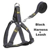 Hot Sale Comfortable & Stylish Denim Pet Harness Leash Collar Set with Buckle Closure-Simple Fashion Design for Dogs All Seasons
