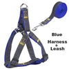 Hot Sale Comfortable & Stylish Denim Pet Harness Leash Collar Set with Buckle Closure-Simple Fashion Design for Dogs All Seasons