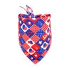 Floral Bandana Triangle Scarf for Dogs New Spring Summer Pet Apparel Accessory with Printed Flowers for Winter Fall Seasons