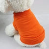 Wholesale 100% Cotton Dog T-Shirts Comfortable Summer Plain Apparel Classic Style Solid Spring Season-XS S M L XL XXL Available