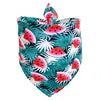 Cool Summer Dog Bandana Hawaii Style Flamingo Fruit Flower Leaves Printing Custom Thick Hat Made Polyester Cotton Winter Spring