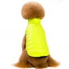 Spring Winter Sports Design Jacket Lightweight Quilted Dog & Cat Coat Zipper Warm Padded Polyester Cotton Small Dogs
