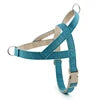 High Quality Oxford Dog Vest for Medium Large Dogs Fashionable Solid Color Durable Linen Harness Breathable Pet Harnesses