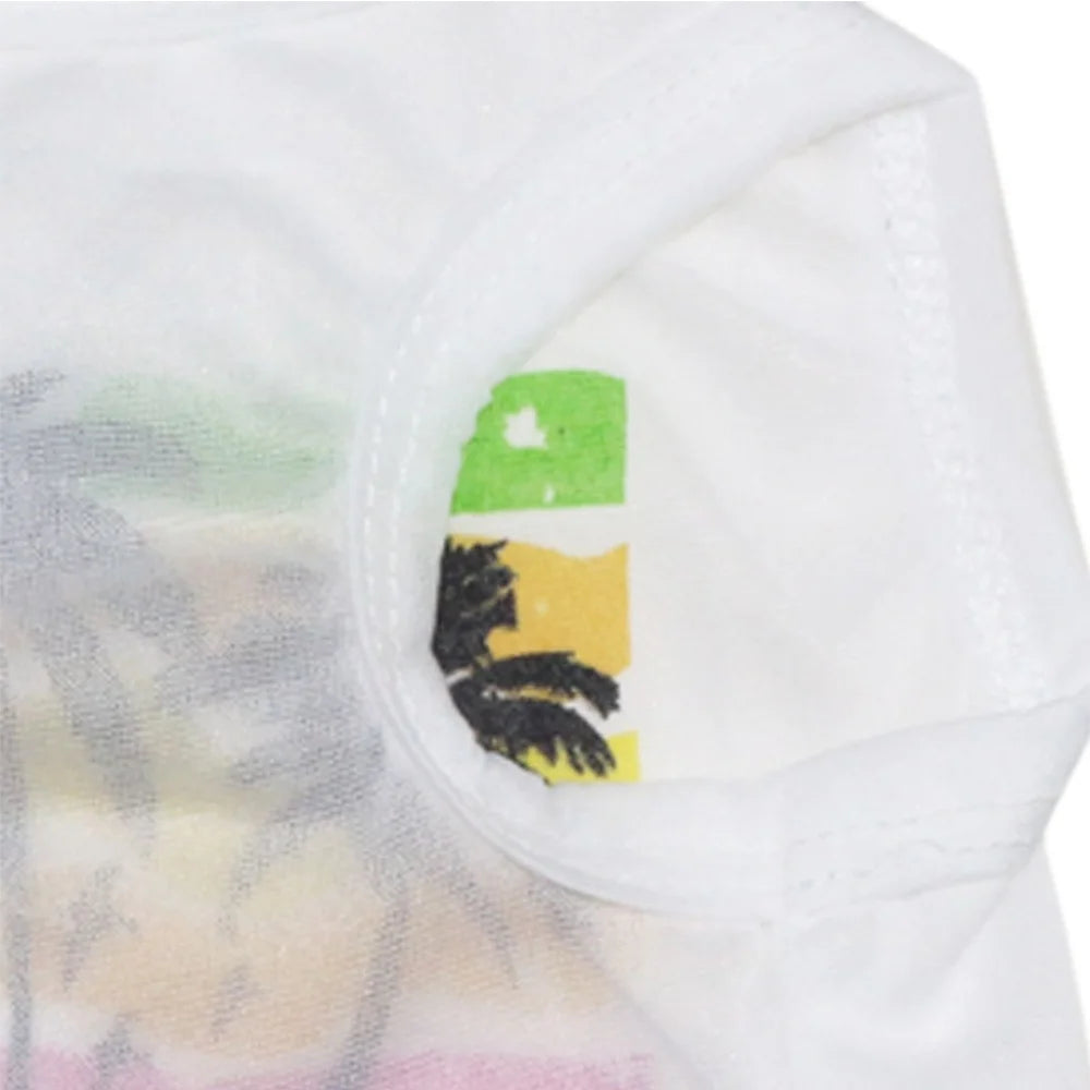 Modern Breathable Summer Polyester Pet Shirt Eco-Friendly Sustainable Factory Price Hawaii Printing Cheap Blank Dog Clothes for