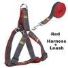 Hot Sale Comfortable & Stylish Denim Pet Harness Leash Collar Set with Buckle Closure-Simple Fashion Design for Dogs All Seasons