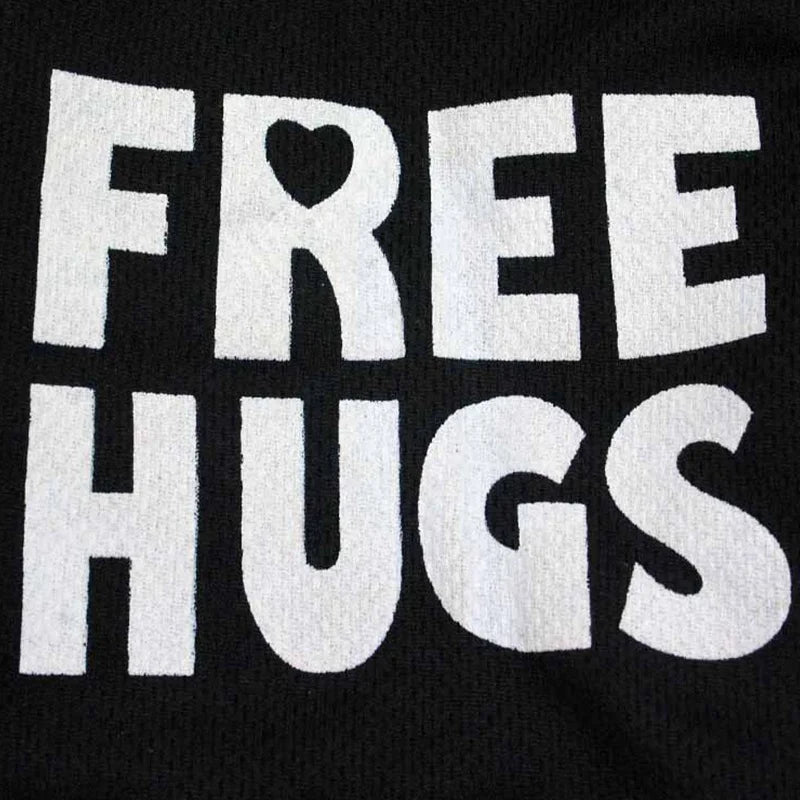 FREE HUGS Custom Words T Shirt Dogs Fashion Collision Color Pet Sweatershirt Summer/Spring Polyester Bulk Dog Shirts Print