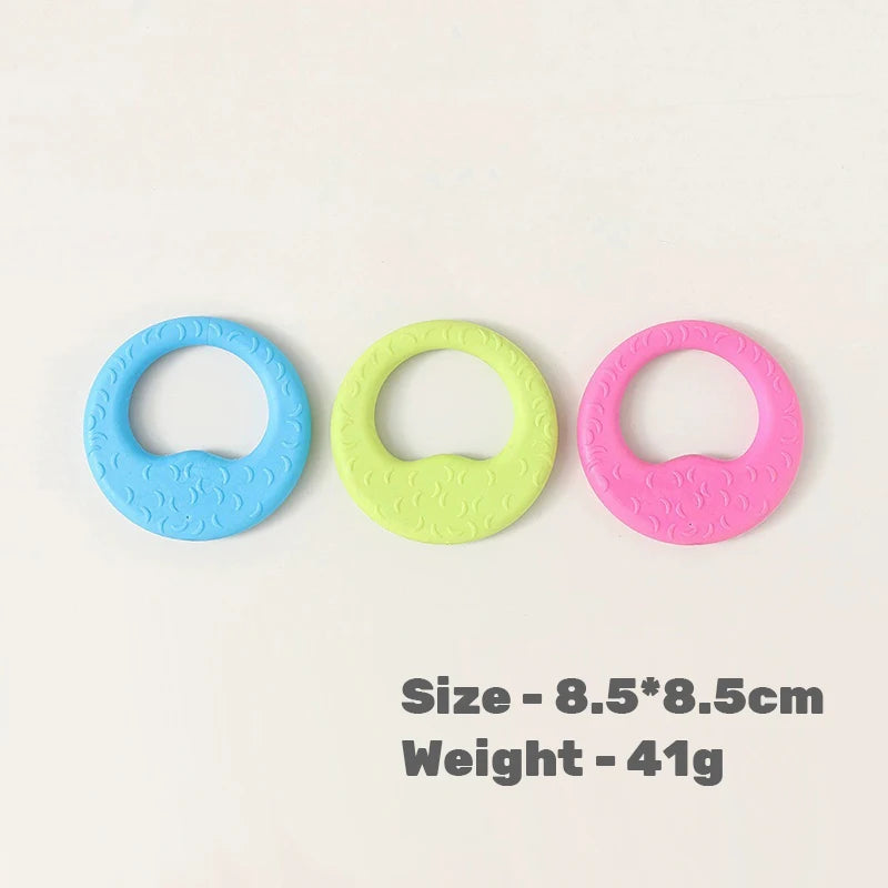 Hot Sale Eco-Friendly TPR Dog Chew Toys Set-Durable Teeth Cleaning Cartoon Molar Teething Rings Bone Star Shapes Puppies Daily