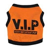 Cool VIP Custom Cotton Dog Clothes for Small Dogs Funny Printed Summer Pet Accessory Sustainable Apparel for Spring