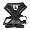 Factory Cheap Breathable Mesh Cloth Dog Lift Leash Harness Set Solid Pure Color Reflective Feature Fur Pet Vest Harnesses