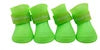 Pet Rain Boots for Dogs Eco-Friendly Cute Waterproof PVC Rubber Elastic Strap Non-Slip Sole Solid for Outdoor Walks 8 Colors All