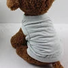 Wholesale 100% Cotton Dog T-Shirts Comfortable Summer Plain Apparel Classic Style Solid Spring Season-XS S M L XL XXL Available