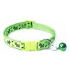 High Quality Nylon Neck Collar with Cute Print and Bell for Small Dogs Fashionable Pet Leash for Summer Spring Winter