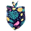 Cool Summer Dog Bandana Hawaii Style Flamingo Fruit Flower Leaves Printing Custom Thick Hat Made Polyester Cotton Winter Spring