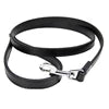 Durable Luxury Dog Walking Lead Simple Solid Candy Colors 16 PU Slip Pet Leash Flat Strap Metal Snap Hook