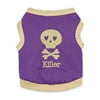 Wholesale Cool Killer Summer Pet Dog Clothes Shirt Modern XL and XS Cotton Coat with Print Pattern for Spring Season